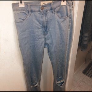 PACSUN Bundy Blue Super High-Rise Jegging
